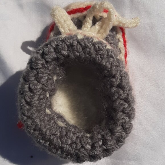 Handmade Baby Toddler Kids Anti-slip Floor Socks Shoes Slippers for 0-24 Months - Picture 8 of 8